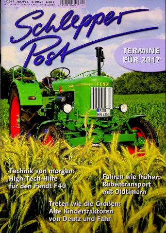 Deckblatt Schlepper Post (01/2017)